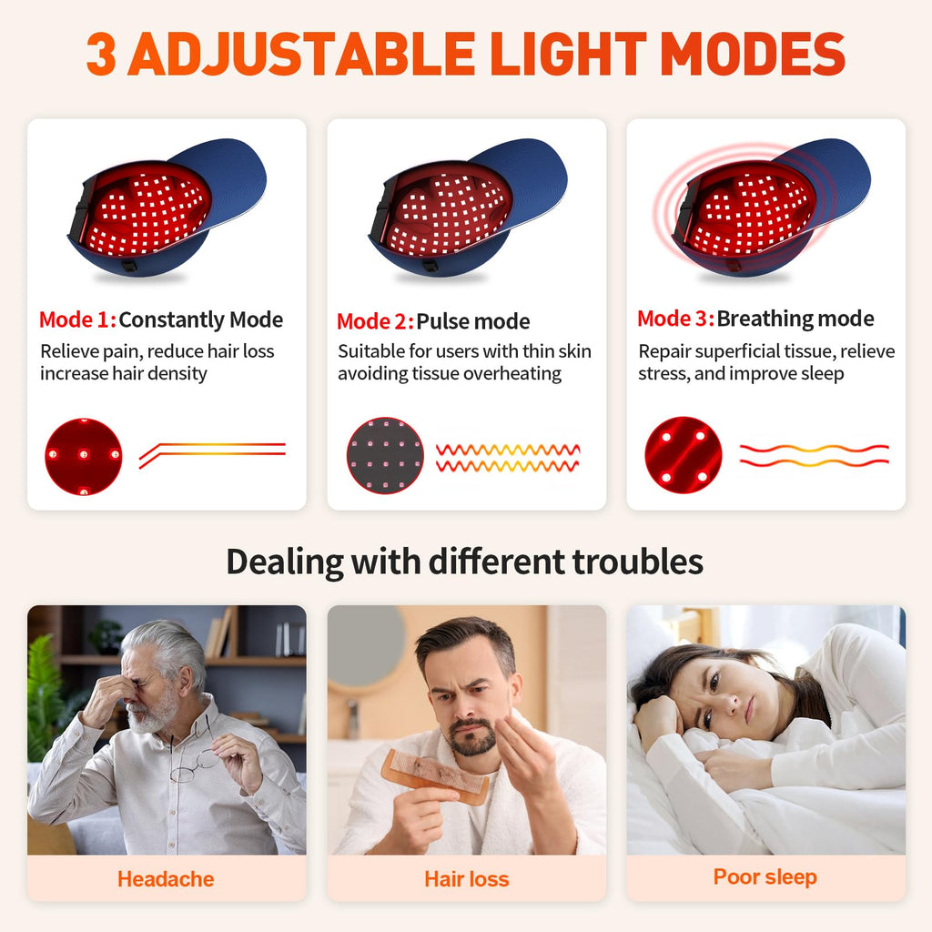 Red Light Therapy, Infrared Light Therapy Wrap with Timer for Back,