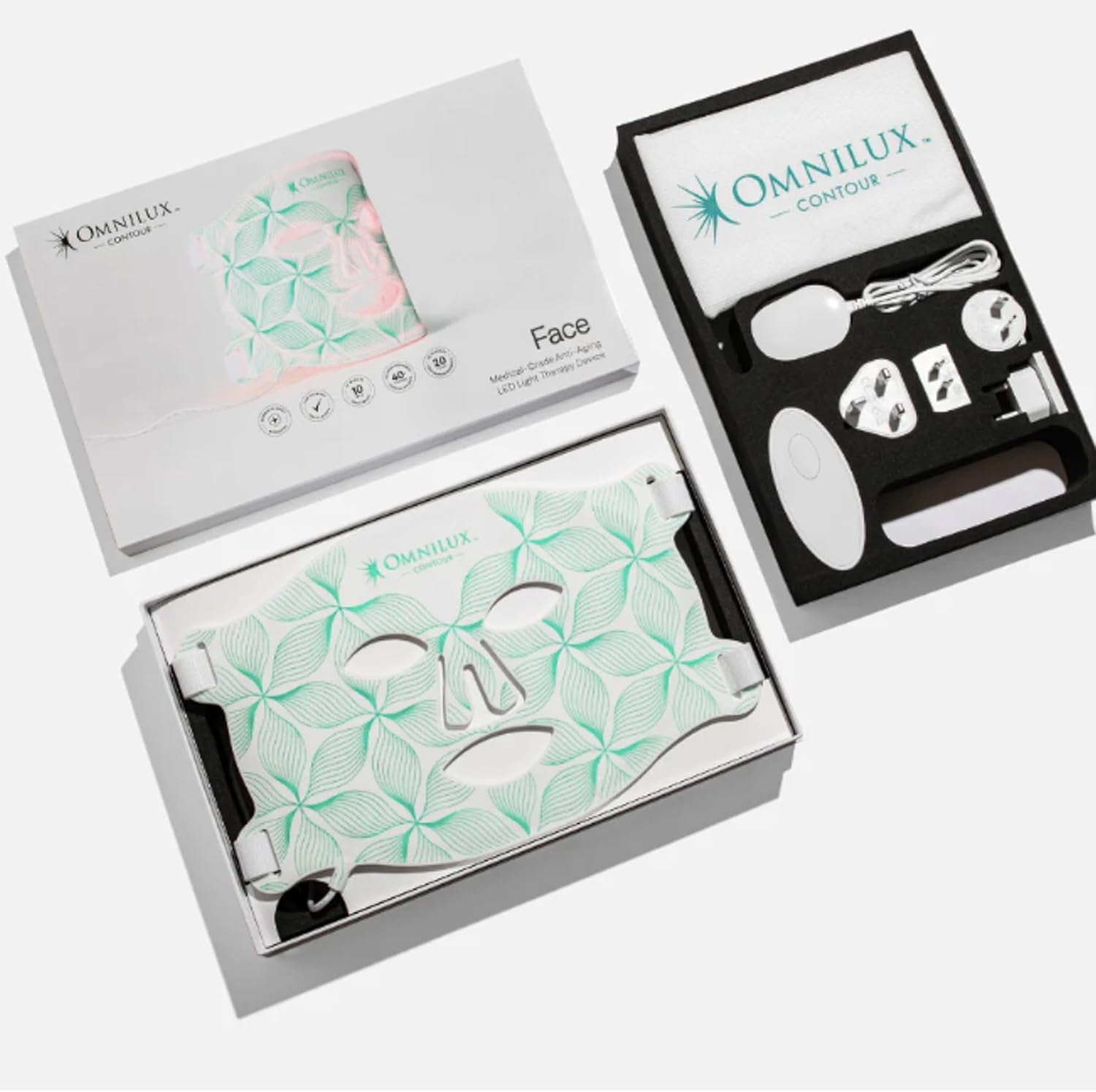 FDA Cleared Flexible LED Light Therapy Mask. Professional Clinic Grade Treatment at Home