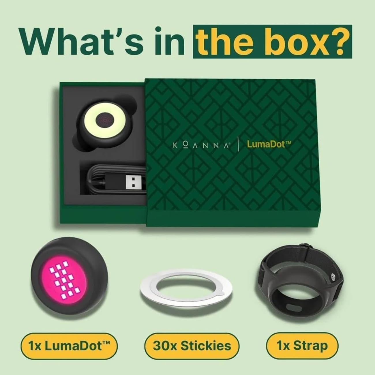 Koanna LumaDot Portable Red Light Device