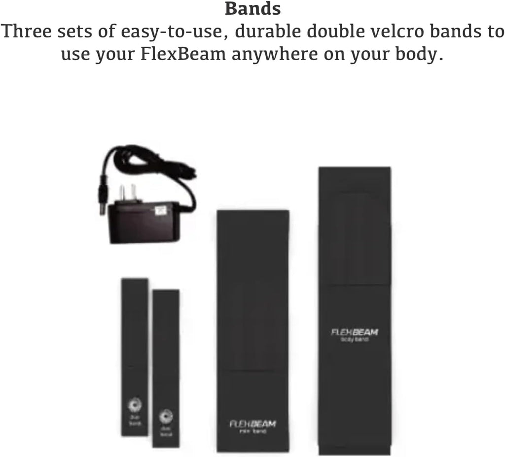 FlexBeem - The Revolutionary Recovery Device. Flexible LLLT Device for Back Neck Shoulders Knees Elbows