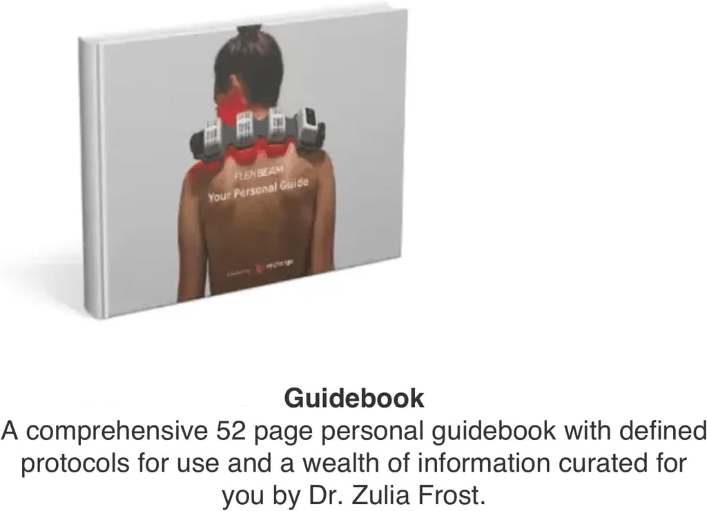 FlexBeem - The Revolutionary Recovery Device. Flexible LLLT Device for Back Neck Shoulders Knees Elbows