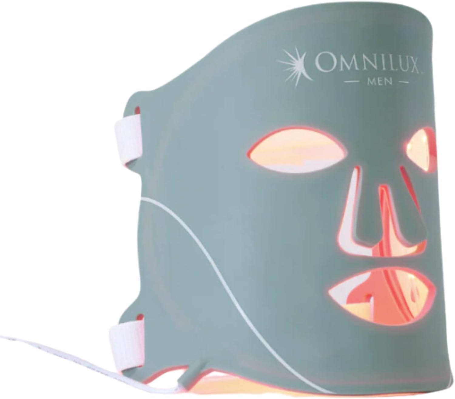 FDA Cleared Flexible LED Light Therapy Mask. Professional Clinic Grade Treatment at Home. (Men)