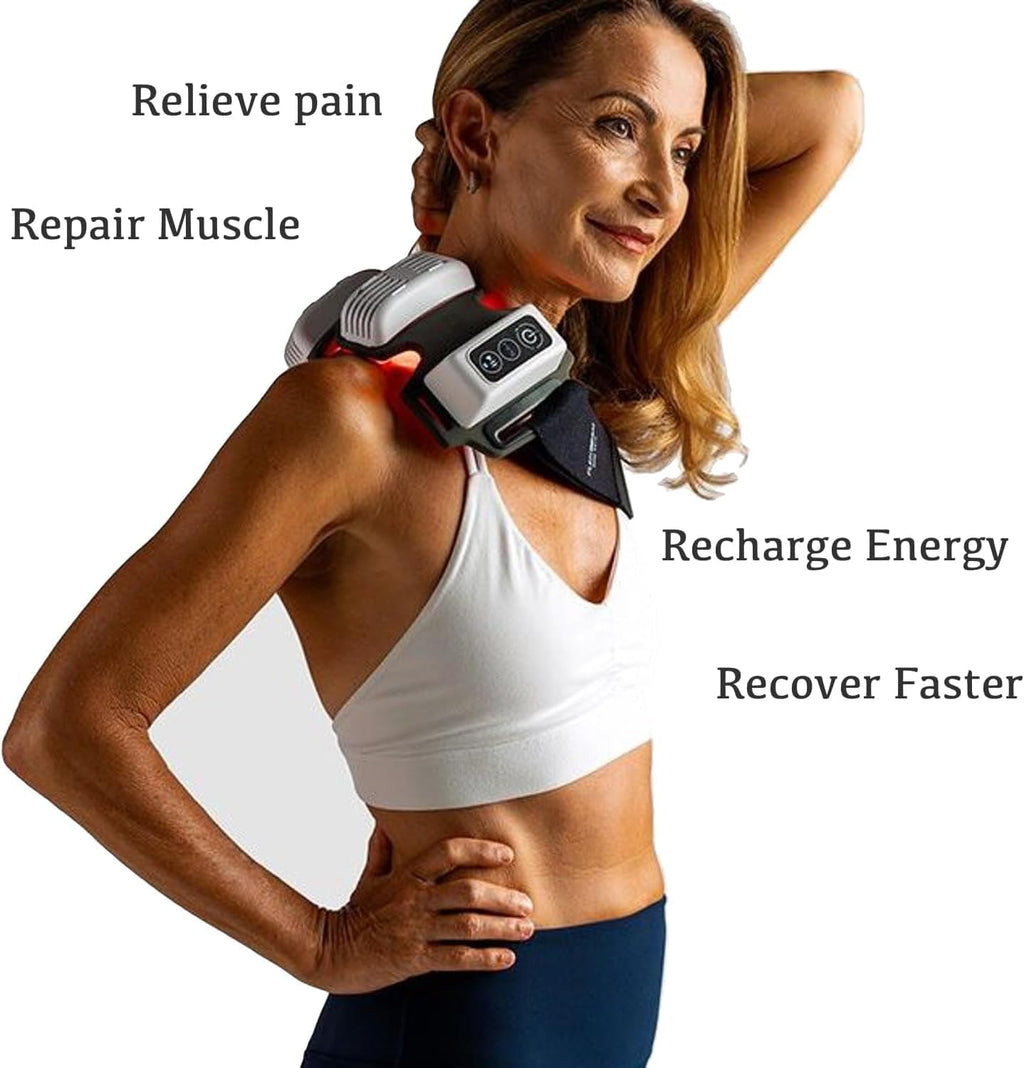 FlexBeem - The Revolutionary Recovery Device. Flexible LLLT Device for Back Neck Shoulders Knees Elbows