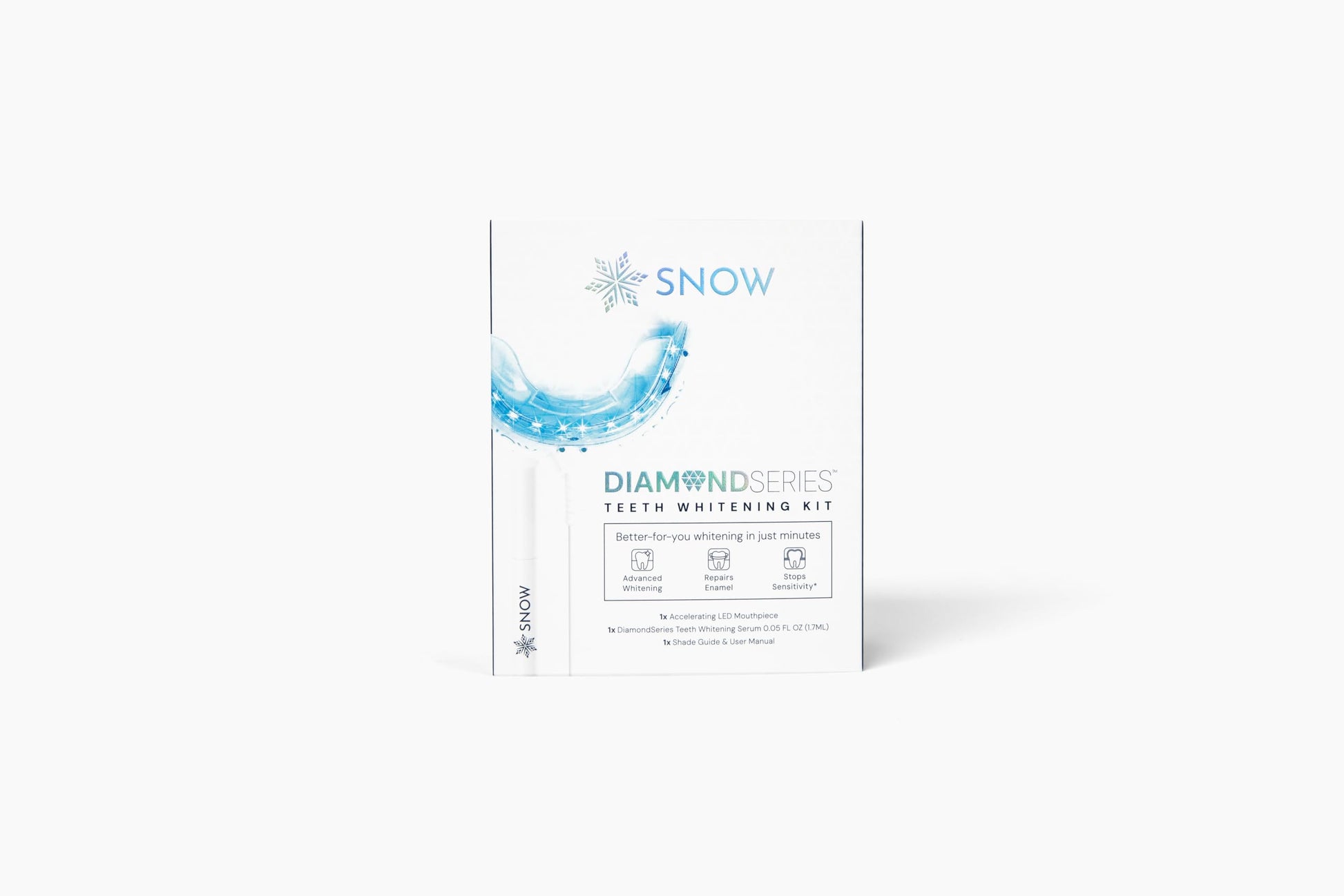 Snow Teeth Whitening Kit - Diamond Kit,Teeth Whitener System, 3 Whitening Wands