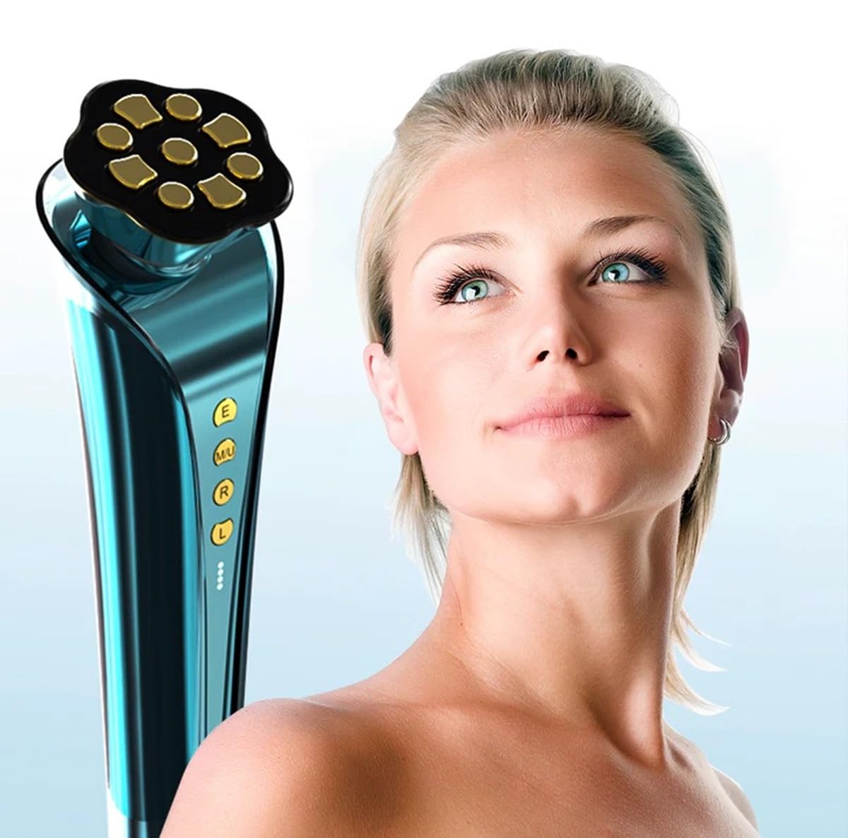 Halifax Polaris II Multifunctional Skin Rejuvenation Device for Face and Body | Advanced LED Light Therapy and Microcurrent Technology for Youthful, Radiant Skin