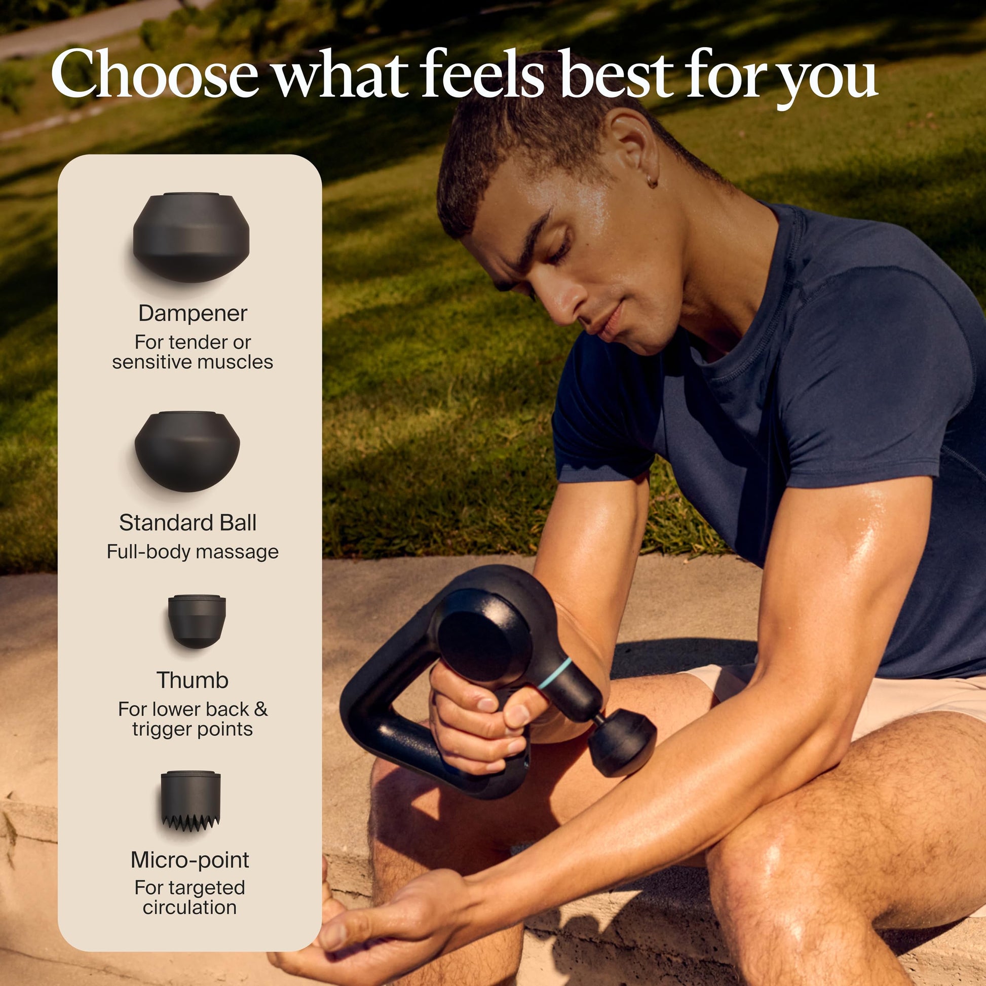 Theragun Prime Quiet Percussion Massage Gun for Deep Tissue Muscle Pain Relief, Portable Neck and Back Pain Relief, Handheld Electric Massager